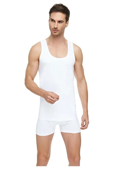 Tutku İç Giyim Elit Askılı Klasik Penye Erkek Atlet - 2