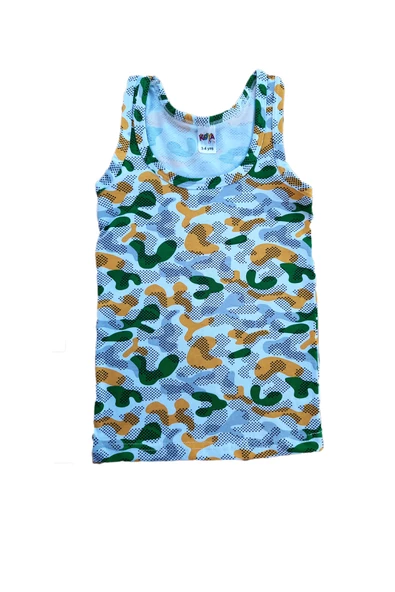 Kota 6lı Erkek Çocuk Pamuklu Askılı Desenli Atlet Fanila - 5