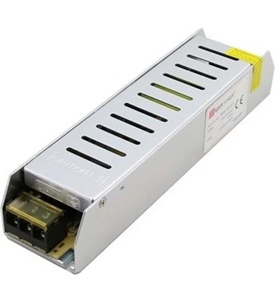 Mervesan MRW-120-12-S 12VOLT Dc 10AMPER Metal Adaptör ürün görseli