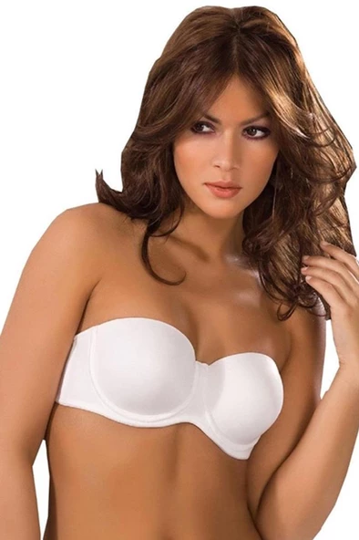 Le Jardin 7035 Bonni Desteksiz Straplez Silikonlu Sütyen - 4