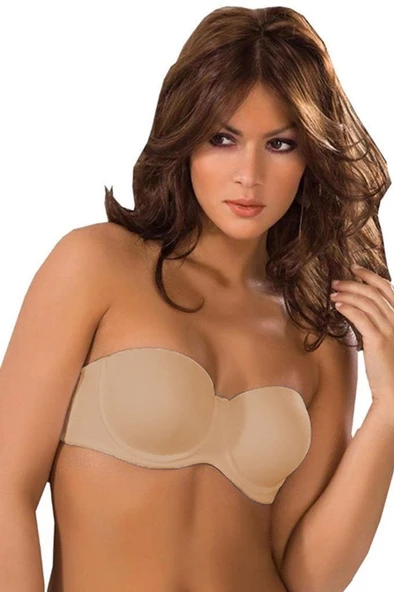Le Jardin 7035 Bonni Desteksiz Straplez Silikonlu Sütyen - 2