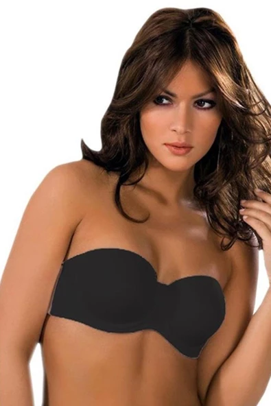 Le Jardin 7035 Bonni Desteksiz Straplez Silikonlu Sütyen - 3