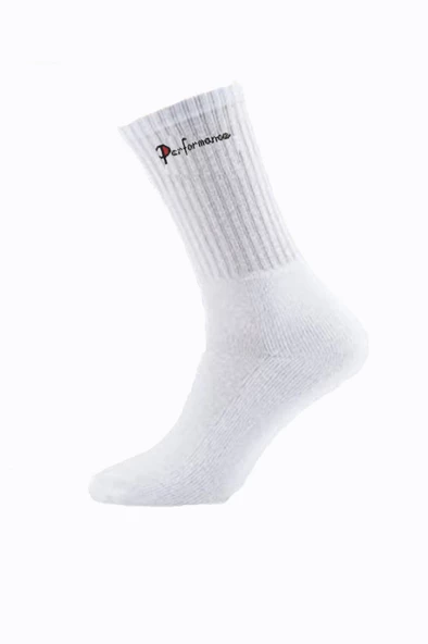 Erkek Spor Soket Çorap Pamuklu Ekonomik Tenis Futbol Basket Çorabı - 2