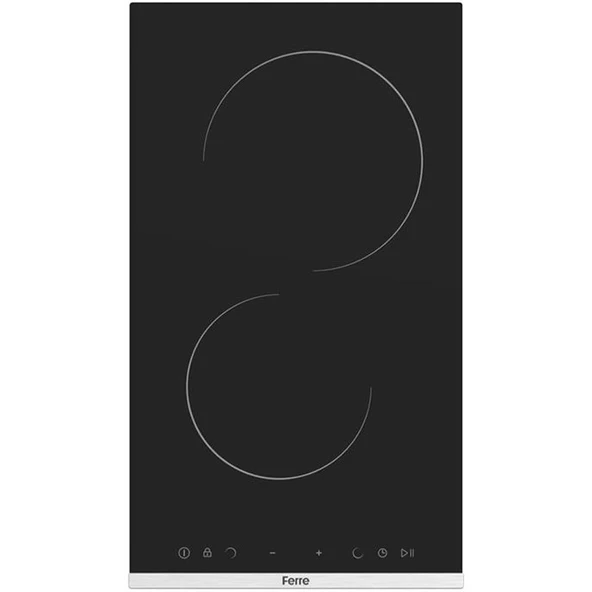 Ferre MS231 2'li Elektrikli Vitroseramik Ankastre Cam Ocak - 2