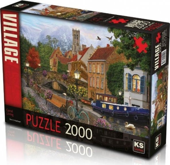 Ks Games Canal Living 2000 Parça Puzzle 22509