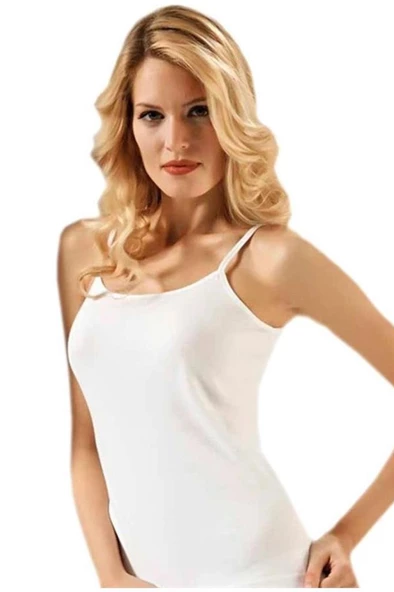 Tutku İç Giyim Kadın Ribana İp Askılı Atlet 3 Lü Paket ürün görseli