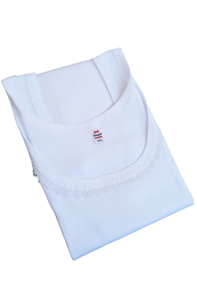 Tekkaplan İç Giyim Geniş Askılı Anne Atleti Kadın Atlet - 2