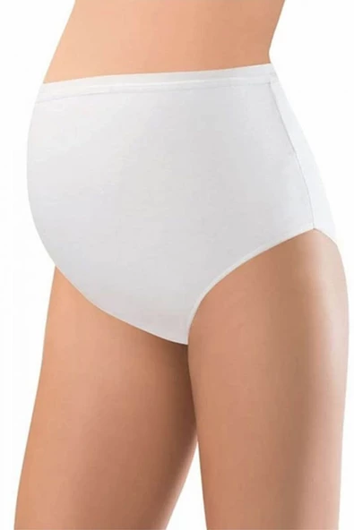 3lü Kadın Hamile Külot Rahat Ek Parçalı İnce Lastik Gebe Çamaşır - 3