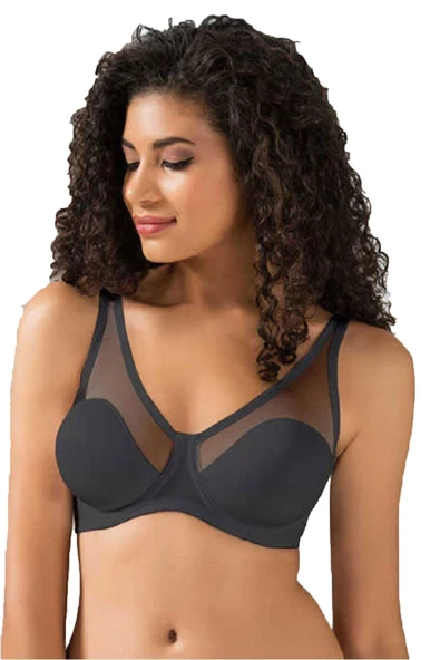 Le Jardin 9200 Linda Tül Toparlayacı Sütyen B-C  Soft Cup Sütyen - 2