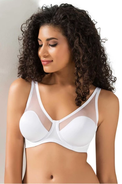 Le Jardin 9200 Linda Tül Toparlayacı Sütyen B-C Soft Cup Sütyen - 5