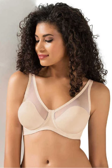 Le Jardin 9200 Linda Tül Toparlayacı Sütyen B-C Soft Cup Sütyen - 6