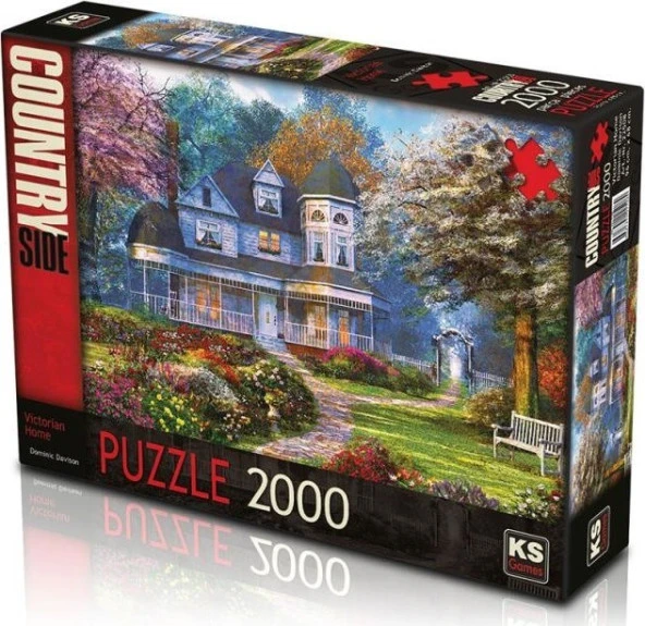 Ks Games Victorian Home 2000 Parça Puzzle 22508