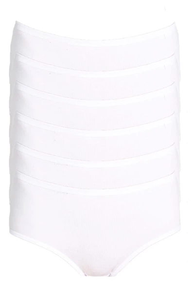 5li Kadın Büyük Beden Yüksek Bel Külot Pamuklu Battal İnce Lastik - 6