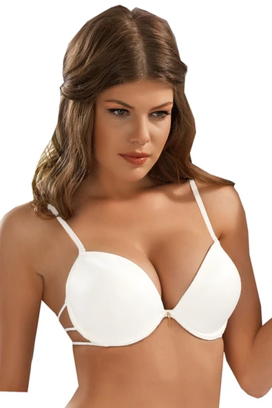 Le Jardin 7007 Valeria Biyeli Taşlı Sırtı İpli Destekli Sütyen - 10