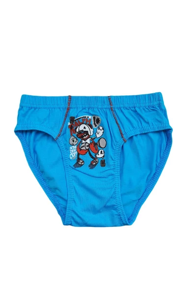 Tutku İç Giyim Erkek Çocuk Desenli Slip Külot 6 lı Paket - 7