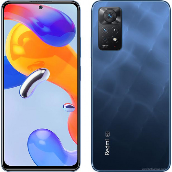 Xiaomi Redmi Note 11 Pro 5G 256 GB 8+3GB Ram Mavi Cep Telefonu