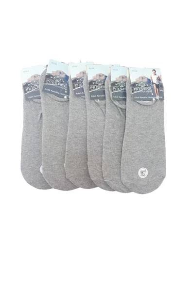 Clup Erkek Çorap Ekonomik Pamuklu Görünmez Çorap 6 Lı Paket - 2
