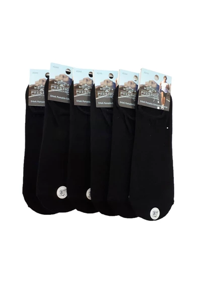 Clup Erkek Çorap Ekonomik Pamuklu Görünmez Çorap 6 Lı Paket - 4