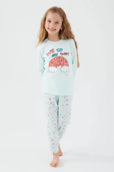 Roly Poly 3098 We So Sweet Melanj Kız Çocuk Pijama Takım - 7