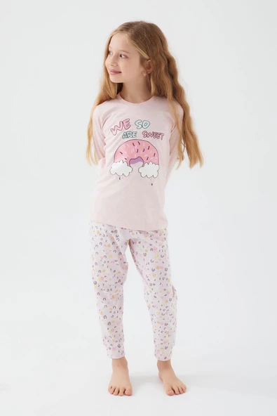 Roly Poly 3098 We So Sweet Melanj Kız Çocuk Pijama Takım - 3