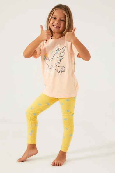 Roly Poly 3075 Bird Smile Kız Çocuk Tayt Takım - 6