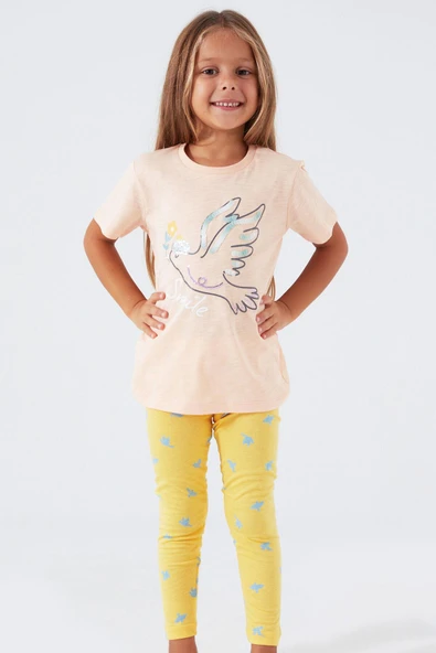 Roly Poly 3075 Bird Smile Kız Çocuk Tayt Takım - 8