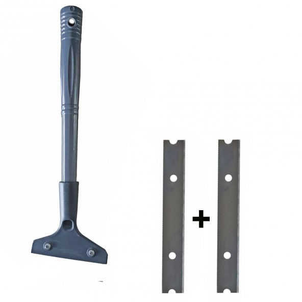 Aletçantam Cam Seramik Fayans Kazıyıcı Etiket Sökme Temizleme kazıma Bıçağı (+1 yedekli) - 2