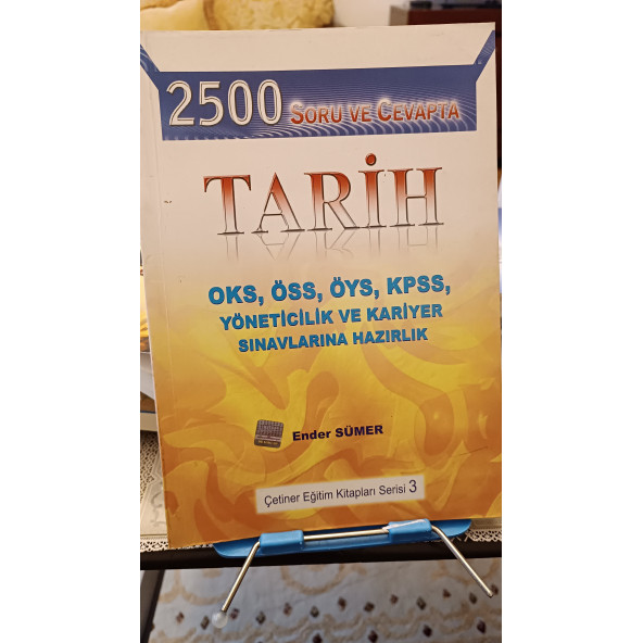 2500 SORU VE CEVAPTA TARİH Ender SÜMER