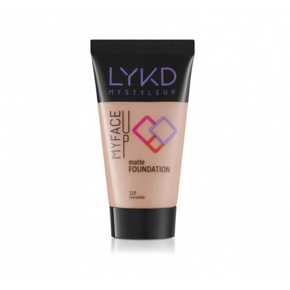 LYKD Mat Fondöten 119 Rose Vanilla