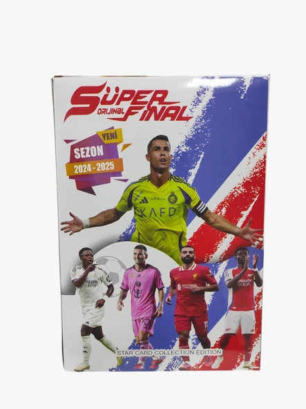 2025 sezonu Süper Final Mekanik Adamlar En Son Sezon Futbolcu Kartları 60 adet (20 Kart 3lü) - 3