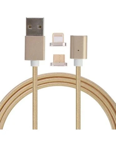 Logis Mıknatıslı iPhone iPad iPod Lightning C515  Hızlı Şarj Kablosu - 2