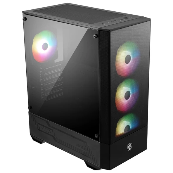 MSI MAG FORGE 112R 4x120mm ARGB T.CAM ATX KASA - Resim 6