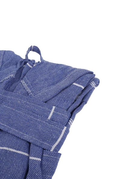 Mira Home Kapşonlu Çocuk Peştemal Bornoz %100 Pamuk - 6