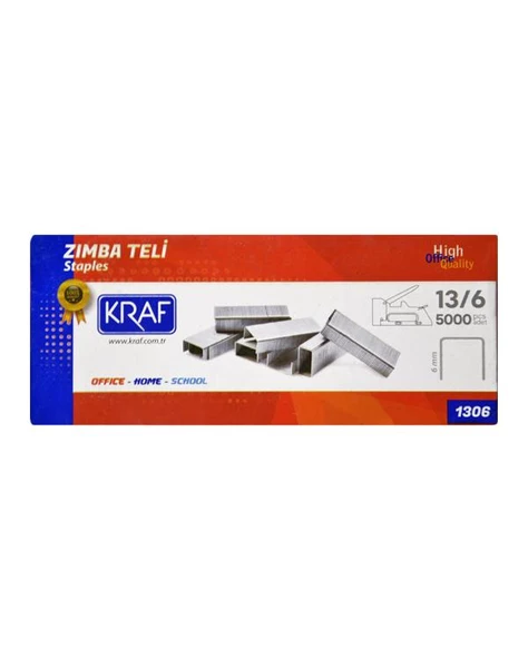 Kraf 13/6 Zımba Teli 5000li 1306