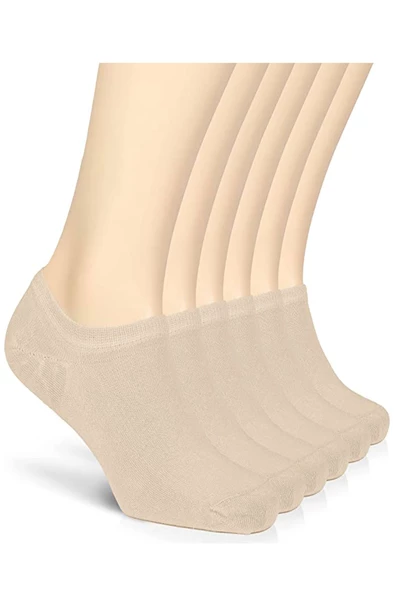 10lu Kadın Modal Görünmez Sneaker Çorap Dikişsiz Yumuşacık Kalite - 6