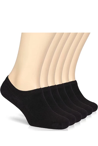 10lu Kadın Modal Görünmez Sneaker Çorap Dikişsiz Yumuşacık Kalite - 4