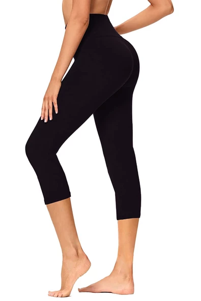 Kadın Dalgıç Yüksekbel Kapri Tayt Toparlayıcı Esnek - 3