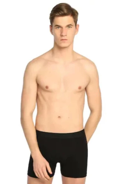 Tutku İç Giyim Pamuklu Likralı Erkek Boxer Paçalı Don 3 Lü Paket - 6