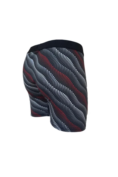 Tutku Erkek Boxer Desenli Likralı Pamuklu Boxer 5li Paket - 9