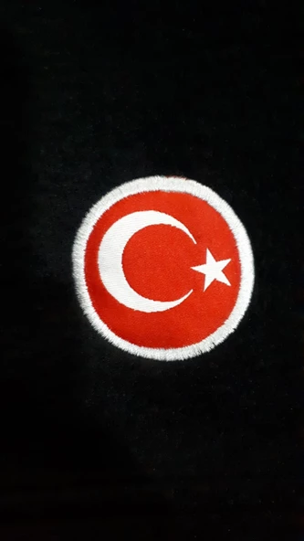 Kadın Erkek Polar Boyunluk Kışlık İpli Bere Bayrak Nakışlı - 4