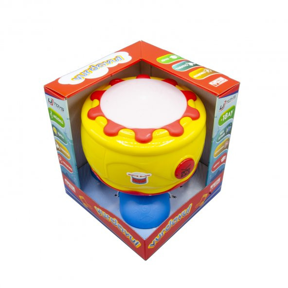 UJ Toys Müzikli ve Işıklı Yaratıcı Vurdavul - 6