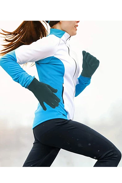 Erkek Kadın Kışlık Triko Eldiven Unisex Sıcak Kaliteli - 8