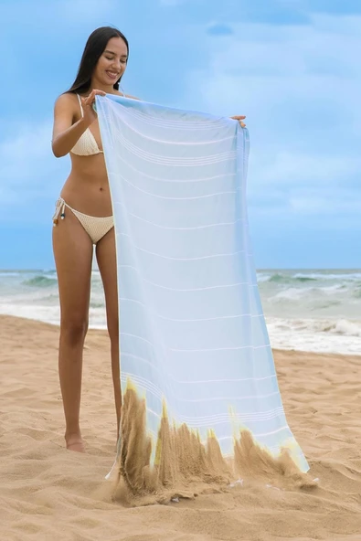Sultan Peştemal Havlu 100 Pamuklu Deniz Plaj Banyo Peştemali 100x180 Cm