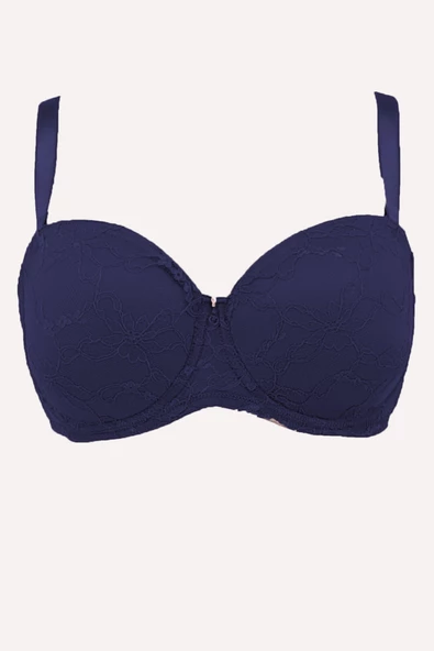 9350 Kadın SoftKap Minimizer Straptez Toparlayıcı Sütyen C Kap - 3