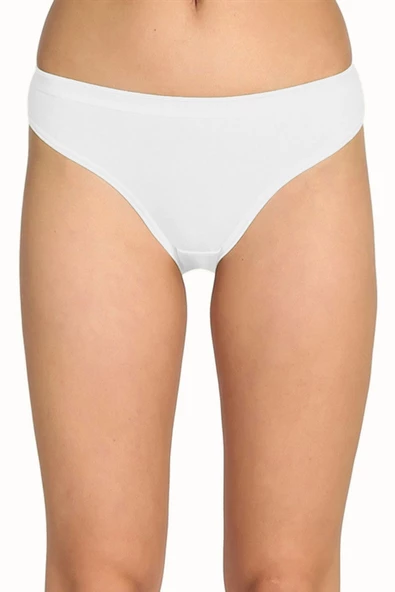 5li Kadın Penye Bikini Külot Rengarenk Pamuklu - 5