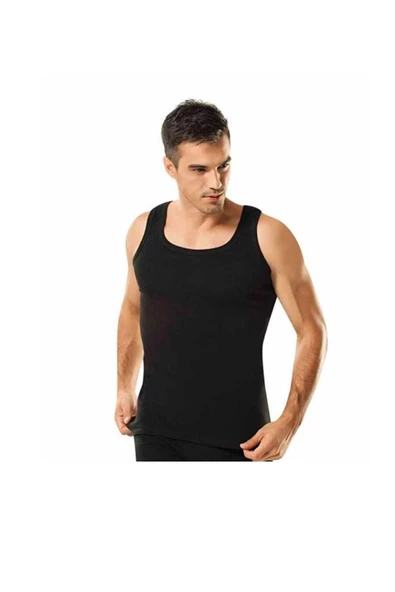 Tutku İç Giyim Erkek Ribana Atlet Renkli 6 Lı Paket - 4