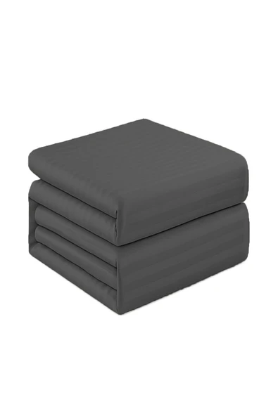 Çift Kişilik Su Yollu Saten Nevresim Takımı Polycotton - 8