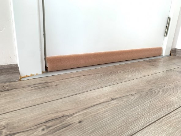 Ygt Ambalaj 2 Adet Kahverengi Geçmeli Kapı Altı Süngeri İzolasyon Soğuk Hava Kesici Toz Önleyici - Resim 4