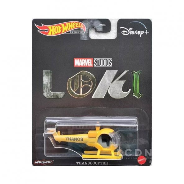 Hot Wheels Premium HCP23 Marvel Studios Loki Thanoscopter