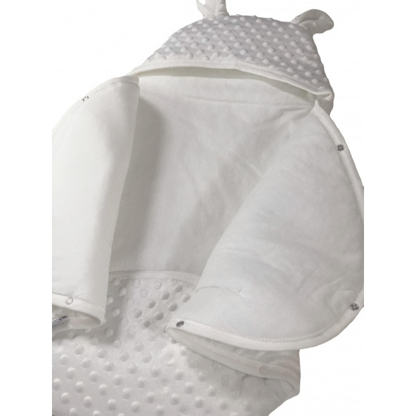 Bal Ayıcıklı Kundak Battaniye (çıtçıtlı kapanma) - 5